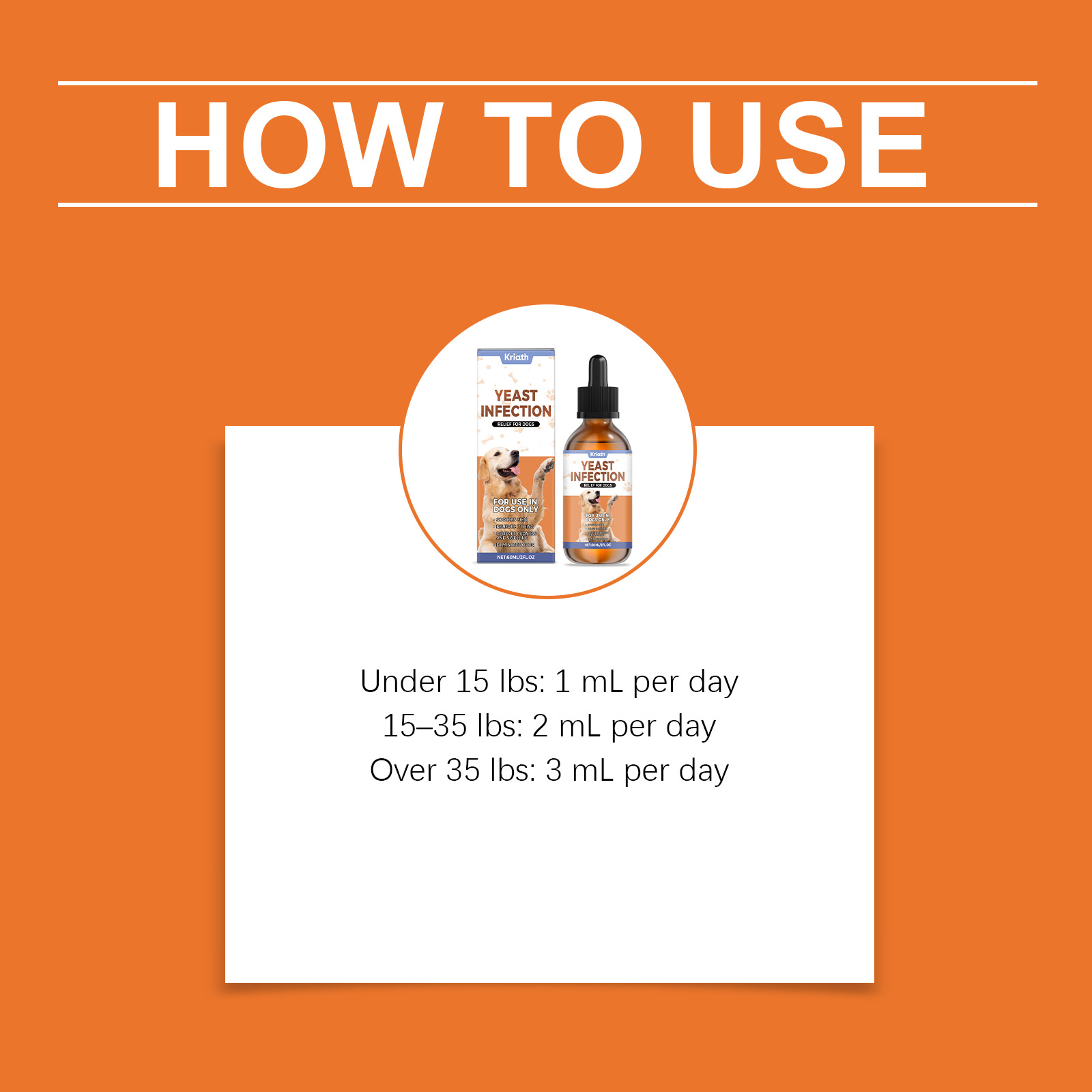 Gotas Herbales para Perros - S - Herbal Wellness Drops reseña y precio