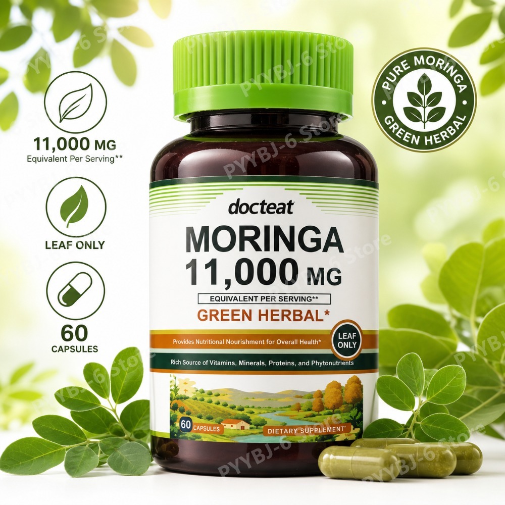 Moringa 11000mg Suplemento Her - Green Herbal Wellness reseña y precio