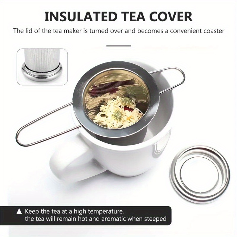 Infusor de Té de Malla de Acer - Nettle Leaf Tea reseña y precio