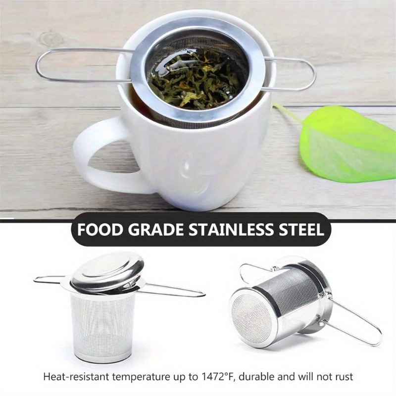 Infusor de Té de Malla de Acer - Nettle Leaf Tea reseña y precio