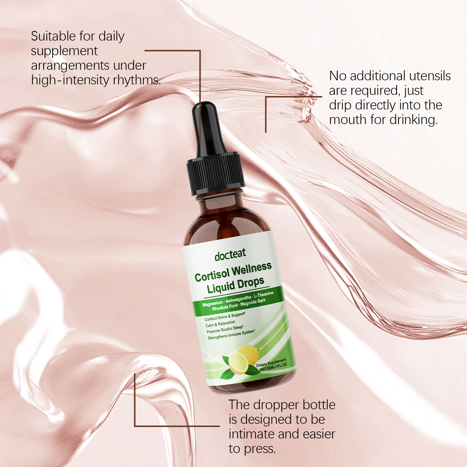 Gotas de Cortisol para el Bien - Herbal Wellness Drops reseña y precio