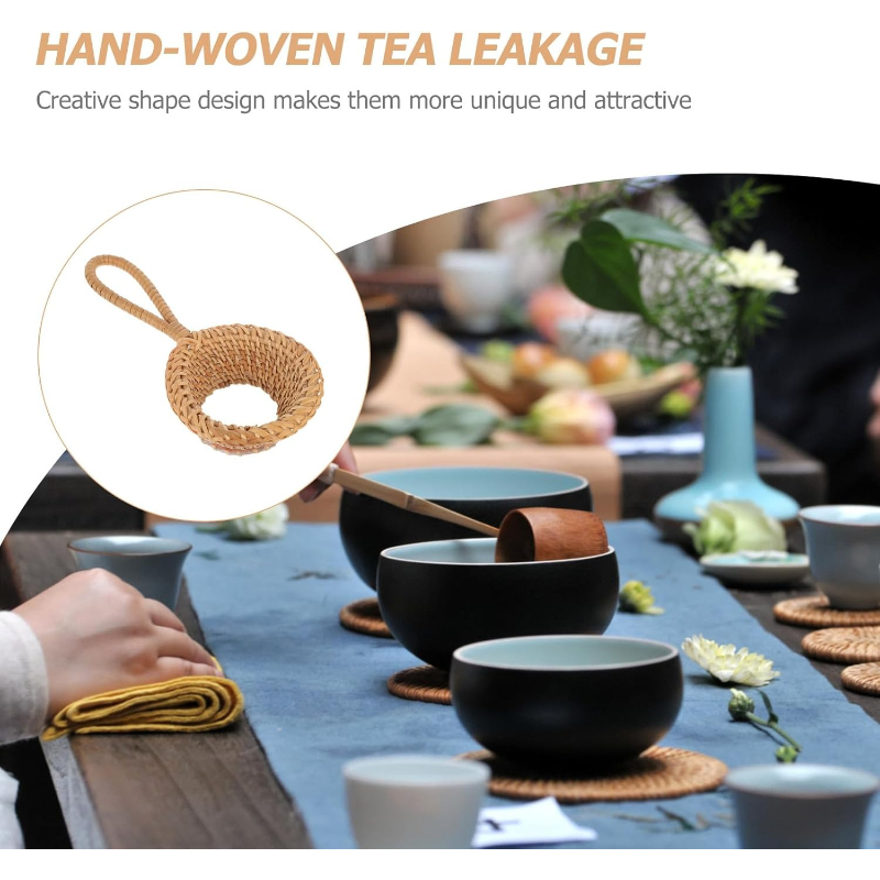 Colador de Té de Ratán Hecho a - Nettle Leaf Tea reseña y precio