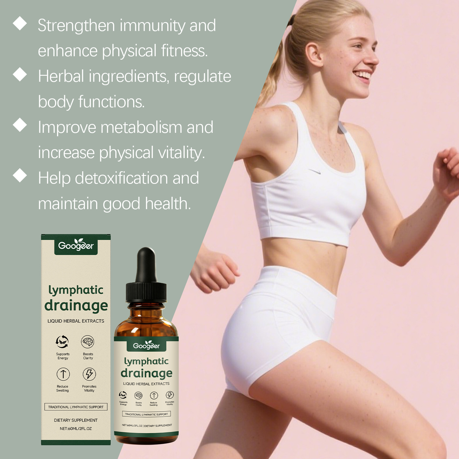 Gotas para Drenaje Linfático 1 - Herbal Wellness Drops reseña y precio