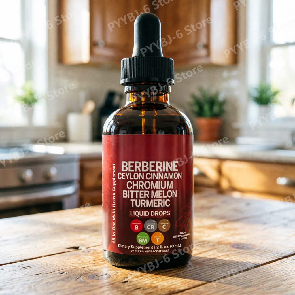 Gotas Líquidas de Berberina, C - Herbal Wellness Drops reseña y precio